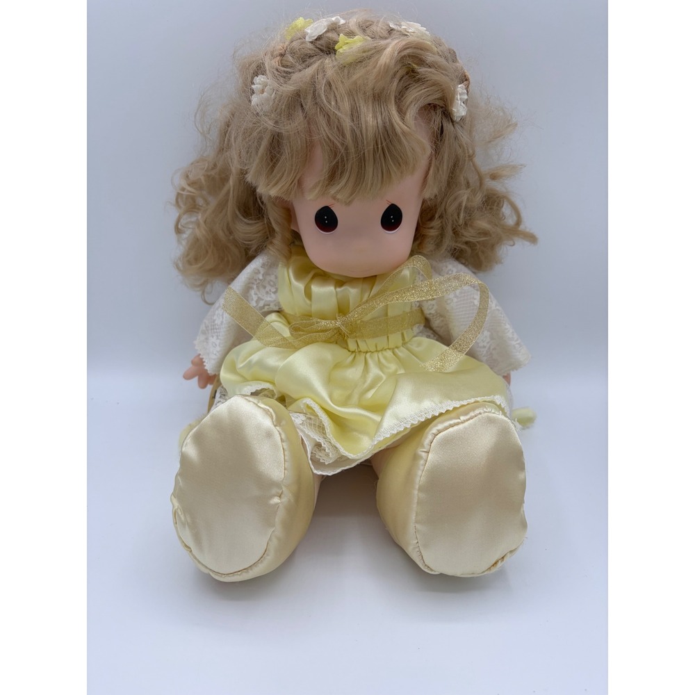 Precious Moments Songs of the Spirit Hope Angel Doll Yellow Dress